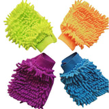 Maxbell Car Wash Glove Chenille Car Cleaning Towel for Detailing Cleaning
