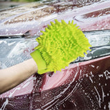Maxbell Car Wash Glove Chenille Car Cleaning Towel for Detailing Cleaning