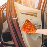 Maxbell Car Wash Glove Chenille Car Cleaning Towel for Detailing Cleaning