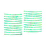 Maxbell 20Pcs Car Wheel Hub Reflective Stickers for Bicycle Night Driving