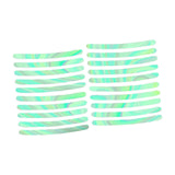 Maxbell 20Pcs Car Wheel Hub Reflective Stickers for Bicycle Night Driving