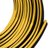 Maxbell Car Interior Moulding Strips Trim Car Gap Fillers for Dashboard Door Gold