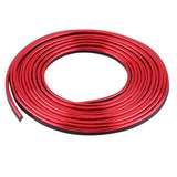 Maxbell Car Interior Moulding Strips Trim Car Gap Fillers for Dashboard Door Red