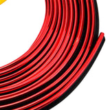 Maxbell Car Interior Moulding Strips Trim Car Gap Fillers for Dashboard Door Red