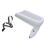 Maxbell Inflatable kids Bed Sturdy Folding for Sleepovers Car Back Seat with Belt