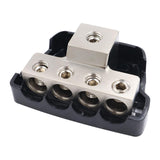 Maxbell Car Audio Power Distribution Block 4 Way Distributor for Boat Vehicles