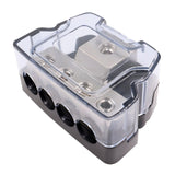 Maxbell Car Audio Power Distribution Block 4 Way Distributor for Boat Vehicles