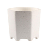 Maxbell Planter Pots Decorative with Drainage Hole for Living Room Nursery White