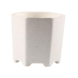 Maxbell Planter Pots Decorative with Drainage Hole for Living Room Nursery White