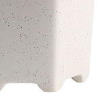 Maxbell Planter Pots Decorative with Drainage Hole for Living Room Nursery White