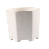 Maxbell Planter Pots Decorative with Drainage Hole for Living Room Nursery White
