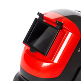 Maxbell Auto Welding Hood Heat Resistant Face Protector Welder Glasses for Welding Red