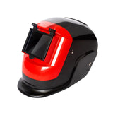 Maxbell Auto Welding Hood Heat Resistant Face Protector Welder Glasses for Welding Red
