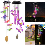 Maxbell Hanging Decorative Patio Lights LED Automatical for Lawn Balcony Window Silver