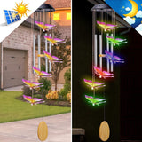 Maxbell Hanging Decorative Patio Lights LED Automatical for Lawn Balcony Window Silver