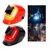 Maxbell Auto Welding Hood Heat Resistant Face Protector Welder Glasses for Welding Golden