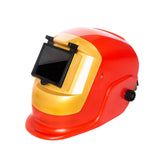 Maxbell Auto Welding Hood Heat Resistant Face Protector Welder Glasses for Welding Golden