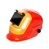Maxbell Auto Welding Hood Heat Resistant Face Protector Welder Glasses for Welding Golden