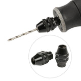 Maxbell Keyless Drill Chuck Bit Thread 9/32"-40 Screwdriver Drill Adapter 0.3-3.2mm 2Pcs