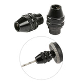 Maxbell Keyless Drill Chuck Bit Thread 9/32"-40 Screwdriver Drill Adapter 0.3-3.2mm 2Pcs