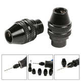 Maxbell Keyless Drill Chuck Bit Thread 9/32"-40 Screwdriver Drill Adapter 0.3-3.2mm 2Pcs