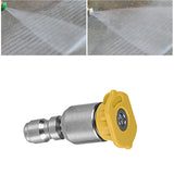 Maxbell Spray Nozzle Tips 4000 PSI Power Washer Attachments Tips for Driveway Car Yellow 15°