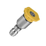 Maxbell Spray Nozzle Tips 4000 PSI Power Washer Attachments Tips for Driveway Car Yellow 15°