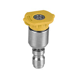 Maxbell Spray Nozzle Tips 4000 PSI Power Washer Attachments Tips for Driveway Car Yellow 15°