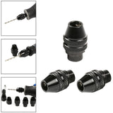 Maxbell Keyless Drill Chuck Bit Thread 9/32"-40 Screwdriver Drill Adapter 0.3-3.2mm 1Pcs