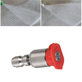 Maxbell Spray Nozzle Tips 4000 PSI Power Washer Attachments Tips for Driveway Car Red  0°