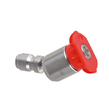 Maxbell Spray Nozzle Tips 4000 PSI Power Washer Attachments Tips for Driveway Car Red  0°