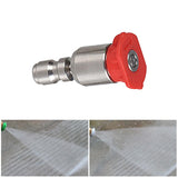 Maxbell Spray Nozzle Tips 4000 PSI Power Washer Attachments Tips for Driveway Car Red  0°