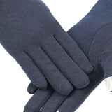 Maxbell Lightweight Winter Gloves Non Slip Gloves Flexible for Camping Hiking Biking Blue