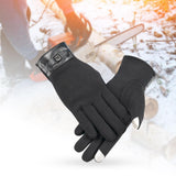 Maxbell Lightweight Winter Gloves Non Slip Gloves Flexible for Camping Hiking Biking Black