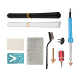 Maxbell Plastic Welding Kit Quick Heating 2 Sandpaper 80W for Crafts Canoe Dashboard