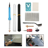 Maxbell Plastic Welding Kit Quick Heating 2 Sandpaper 80W for Crafts Canoe Dashboard