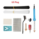 Maxbell Plastic Welding Kit Quick Heating 2 Sandpaper 80W for Crafts Canoe Dashboard