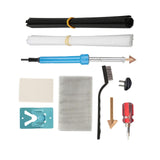 Maxbell Plastic Welding Kit Quick Heating 2 Sandpaper 80W for Crafts Canoe Dashboard