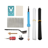 Maxbell Plastic Welding Kit Quick Heating 2 Sandpaper 80W for Crafts Canoe Dashboard