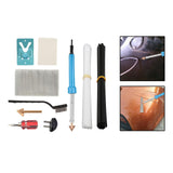 Maxbell Plastic Welding Kit Quick Heating 2 Sandpaper 80W for Crafts Canoe Dashboard