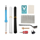 Maxbell Plastic Welding Kit 40 Plastic Rods 220V 2 Sandpaper for Canoe DIY Dashboard
