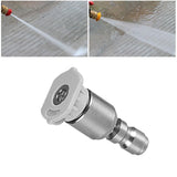 Maxbell Spray Nozzle Tips 4000 PSI Power Washer Attachments Tips for Driveway Car White 40°