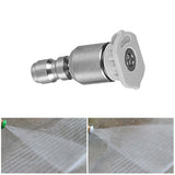 Maxbell Spray Nozzle Tips 4000 PSI Power Washer Attachments Tips for Driveway Car White 40°