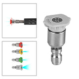 Maxbell Spray Nozzle Tips 4000 PSI Power Washer Attachments Tips for Driveway Car White 40°