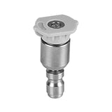 Maxbell Spray Nozzle Tips 4000 PSI Power Washer Attachments Tips for Driveway Car White 40°