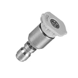Maxbell Spray Nozzle Tips 4000 PSI Power Washer Attachments Tips for Driveway Car White 40°