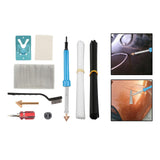 Maxbell Plastic Welding Kit Quick Heating 40 Plastic Rods for DIY