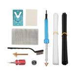 Maxbell Plastic Welding Kit Quick Heating 40 Plastic Rods for DIY