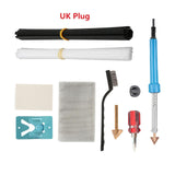 Maxbell Plastic Welding Kit Quick Heating 40 Plastic Rods for DIY