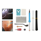 Maxbell Plastic Welding Kit Quick Heating 40 Plastic Rods for DIY